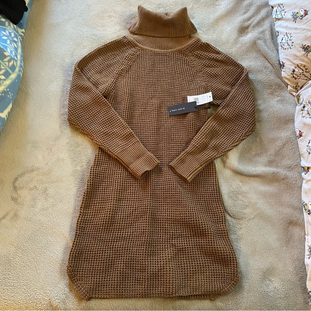 Black Tape sweater dress NWT